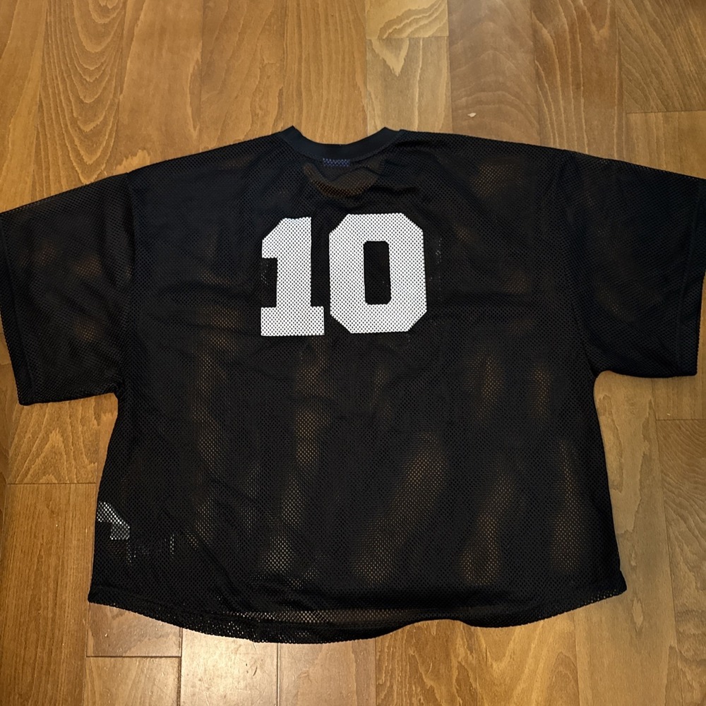 Coney Island Picnic x Everlast Black Cropped Mesh Jersey Mens XL Boxing - Picture 6 of 6